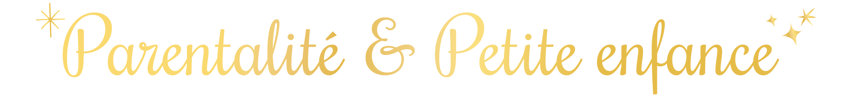 Parentalité & Petite enfance