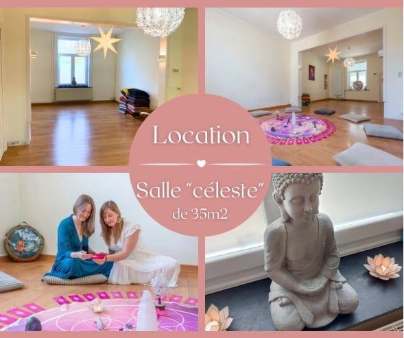 Location salle céleste Centre holistique O Coeur de la vie 